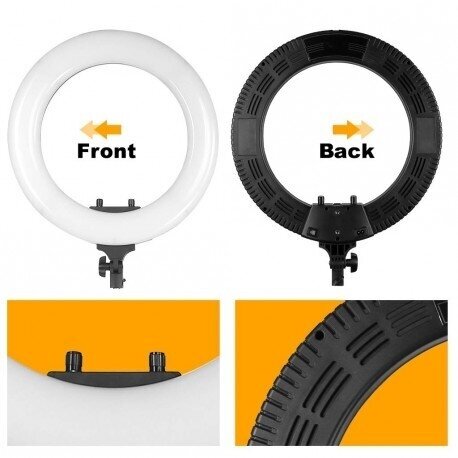 Vizažo lempa LED Ring R48B AC, 40W, Diametras 48 cm 2 Vizažo lempa LED Ring R48B AC, 40W, Diametras 48 cm 2
