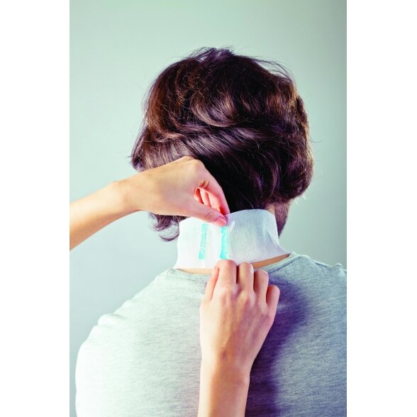 Disposable neck paper collars 100 pcs. in a roll, 5 pcs. pack 1 Disposable neck paper collars 100 pcs. in a roll, 5 pcs. pack 1