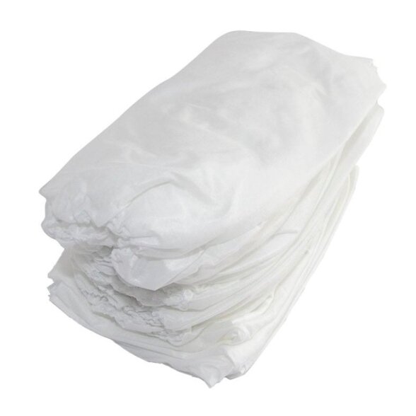 Disposable sheets (fleece) with rubber 220x100cm, 10 pcs. Disposable sheets (fleece) with rubber 220x100cm, 10 pcs.