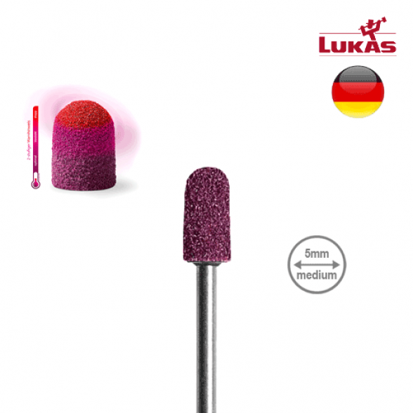 Vienkartiniai abrazyviniai antgaliai Lukas SK THERMO 5 mm medium, 150grit. Vienkartiniai abrazyviniai antgaliai Lukas SK THERMO 5 mm medium, 150grit.