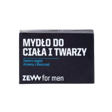 ZEW FOR MEN skutimosi rinkinys vyrams (kremas, balzamas, muilas + muilinė) 4